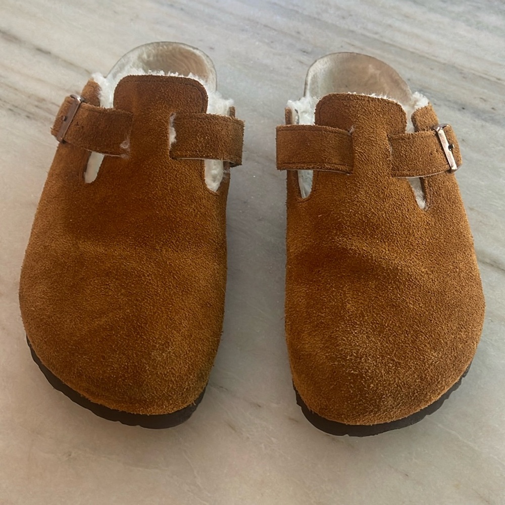 Birkenstock Shearling Clog